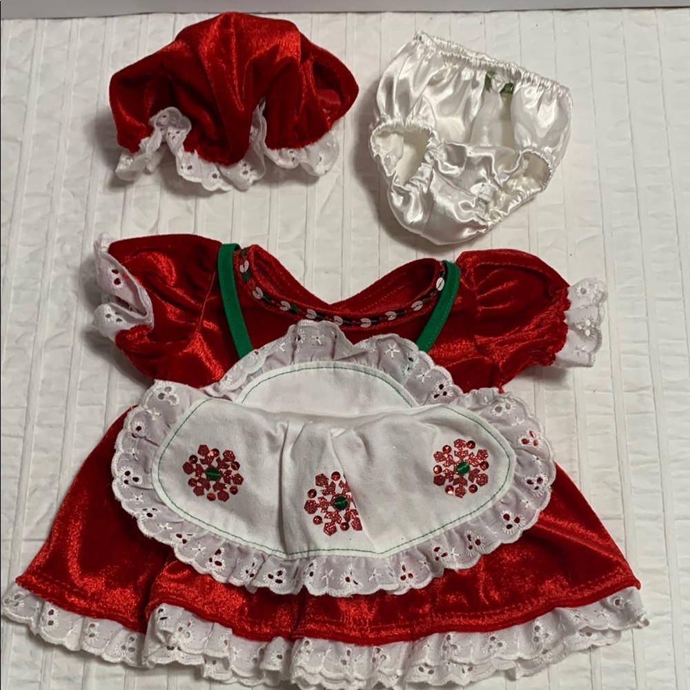 Build-a-Bear Mrs Clause Outfit